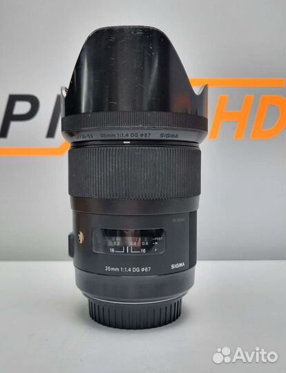 Sigma 35mm F1.4 Art Canon