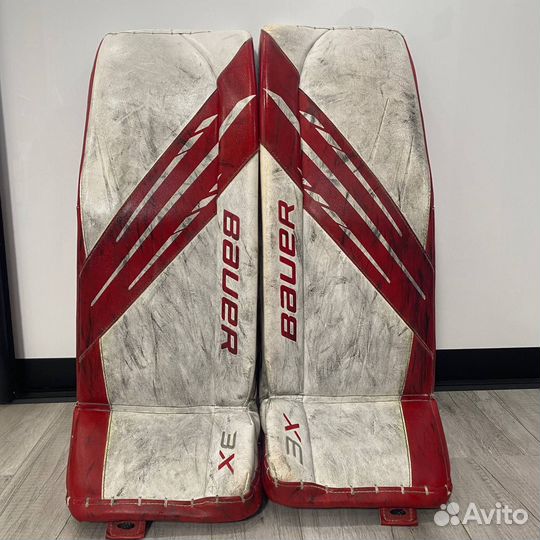 Щитки вратарские хоккейные уровень bauer 3X, PRO