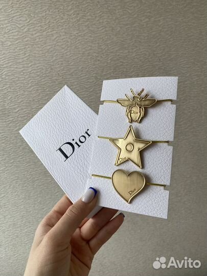 Набор резинок для волос Dior оригинал новый