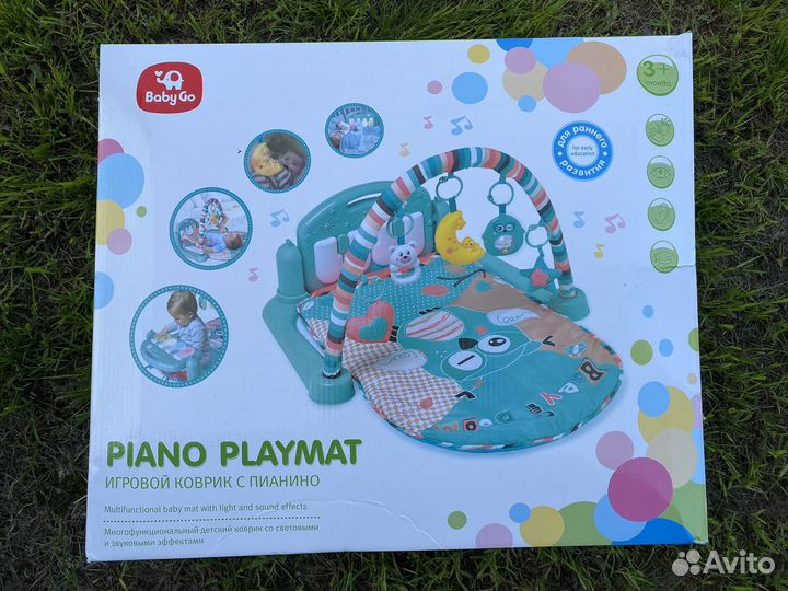 Развивающий коврик и мобиль