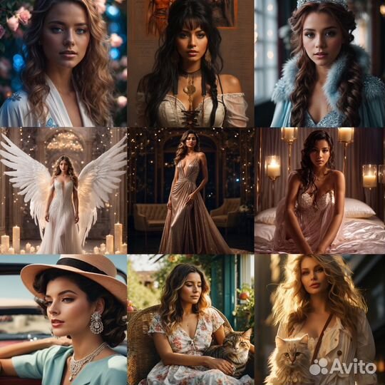 Портрет в подарок,аватар в нейросетях