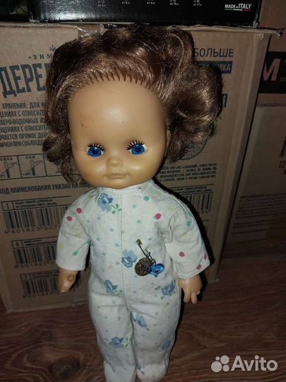 Куклы времен СССР, бумажная кукла