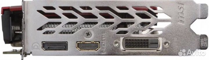 Видеокарта MSI GeForce GTX 1050 Ti gaming X 4G