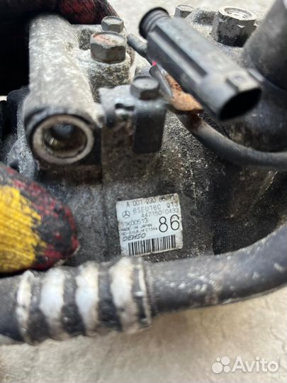 Компрессор кондиционера Mercedes-Benz w211