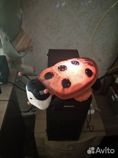 Ночник проектор Божья Коровка