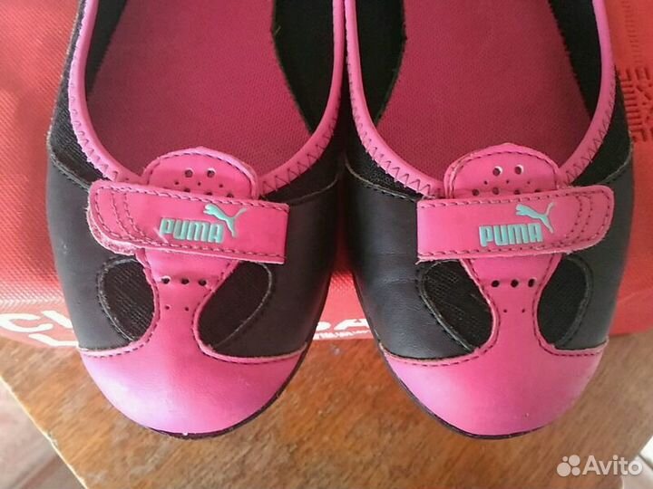 Женские балетки Puma, размер 37,5