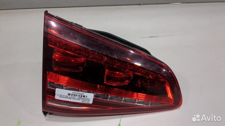 Фонарь крышки багажника Volkswagen Golf 7, 2016