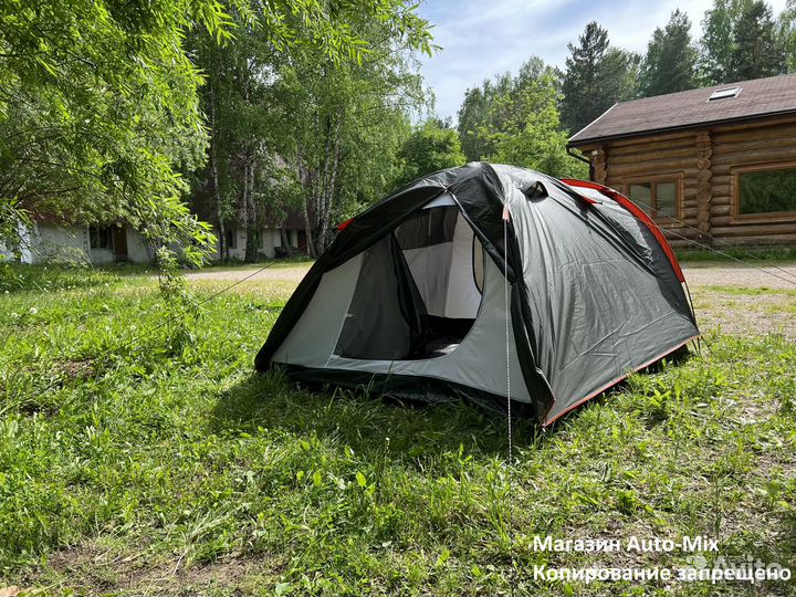 Туристическая палатка трехместная LY-1677