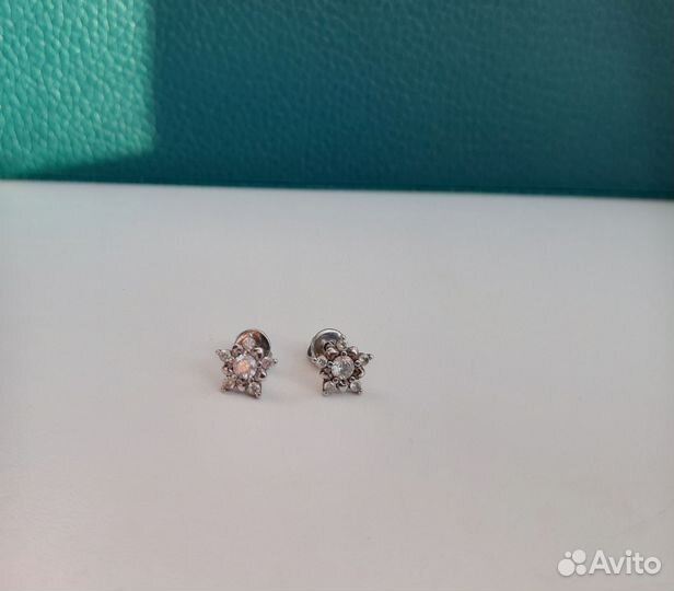 Серебряные серьги