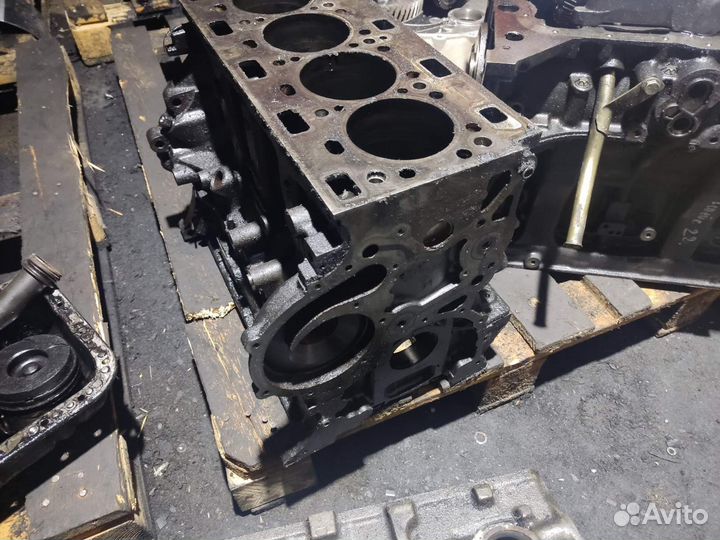 Блок двигателя голый 2.5 G9U754 Рено Мастер 2