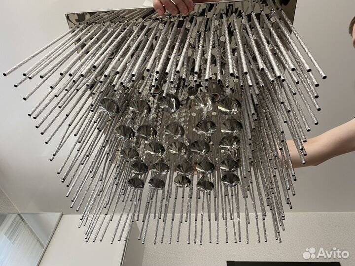 Люстра потолочная со светомузыка на пульте