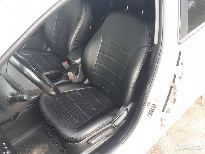 Чехлы на сидени Kia Rio Киа Рио Эко кожа модельные