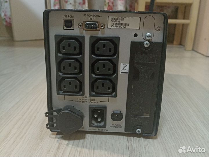 Ибп APC Smart-UPS SUA750ICH, 750вa