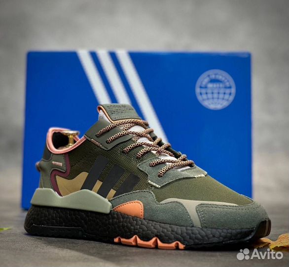 Adidas nite jogger хаки разм. 44