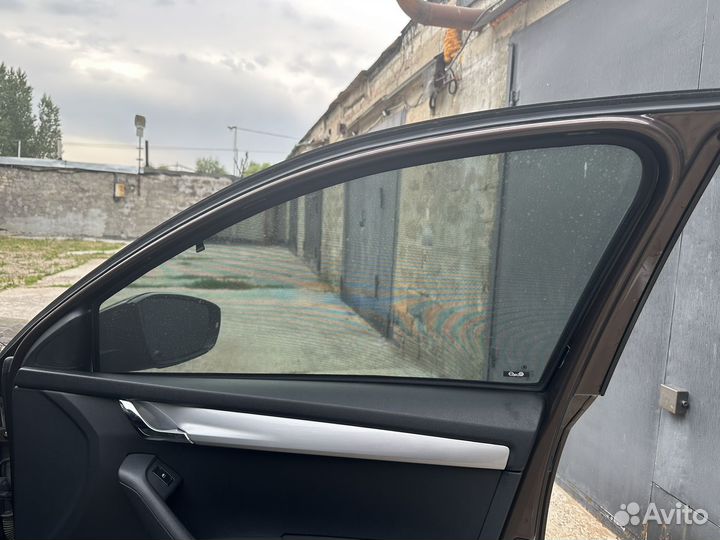 Каркасные автошторки на Skoda Octavia A7