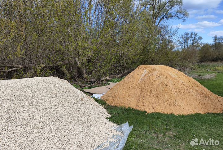 Песок, Щебень, Торф,Чернозем