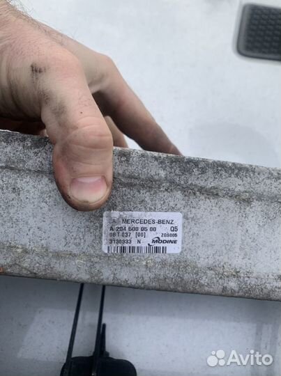 Интеркулер для Mercedes w212 w204