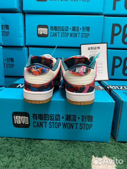 Nike SB Dunk Low Abstract Оригинал Poizon