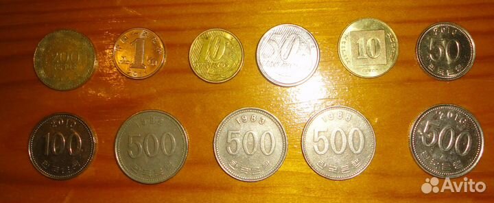 Монеты из разных стран мира, 26 штук