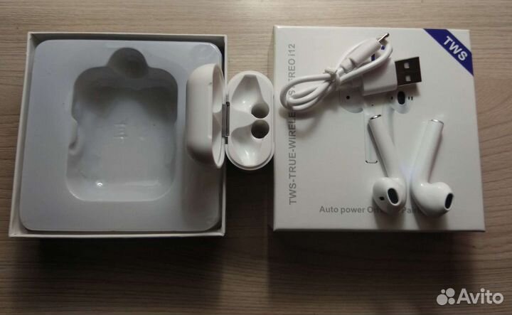 Сенсорные наушники bluetooth новые