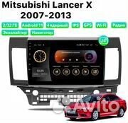 Штатная магнитола Mitsubishi Lancer X