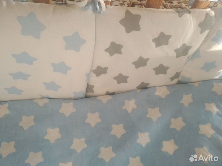 Комплект в кроватку Sweet baby.Кармашки на кроватк