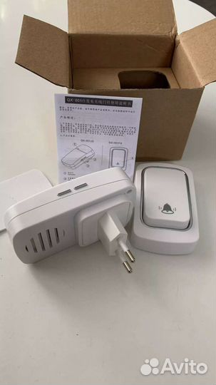 Без проводной звонок без батареек