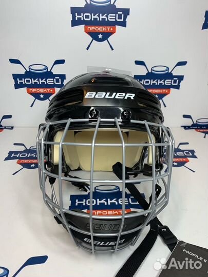 Шлем хоккейный Bauer 4500 SR черный combo