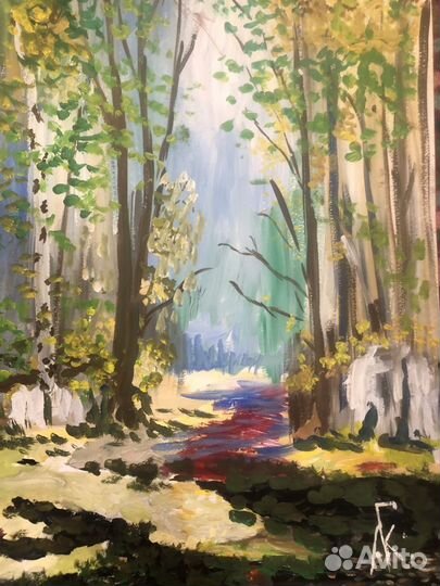 Картины начинающей художницы