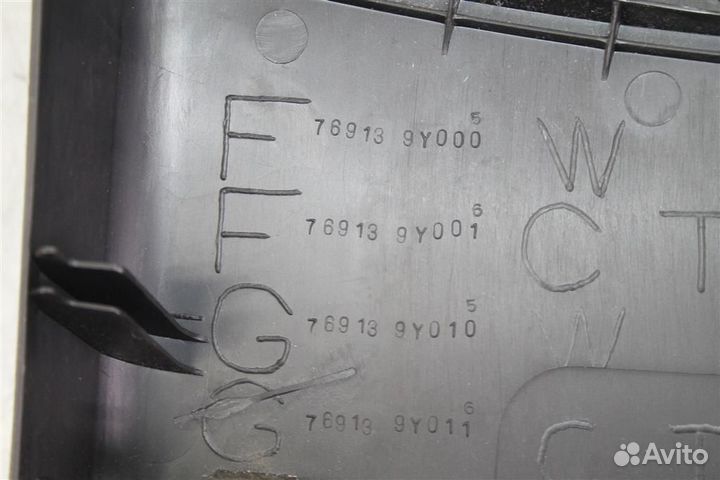 Обшивка стойки правая средняя Nissan Teana J31