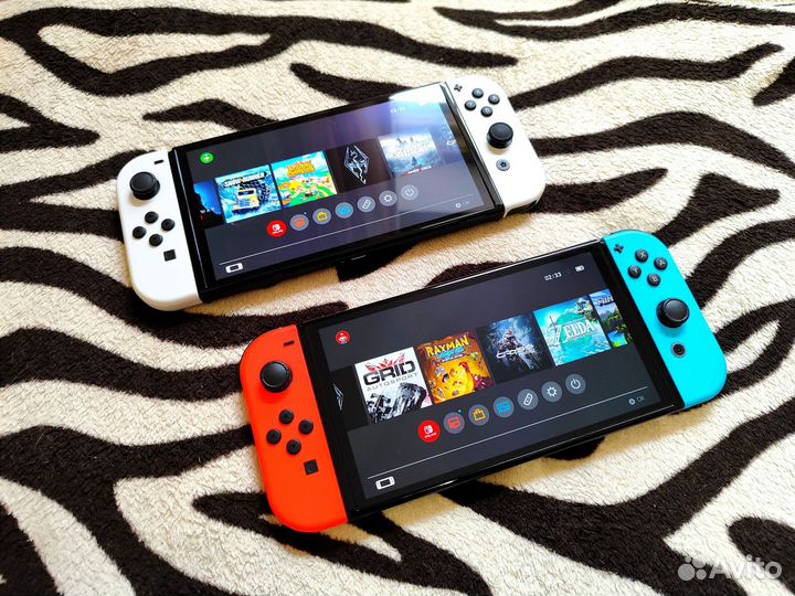 Новые Nintendo Switch Oled Шитые Picofly 320/576Gb