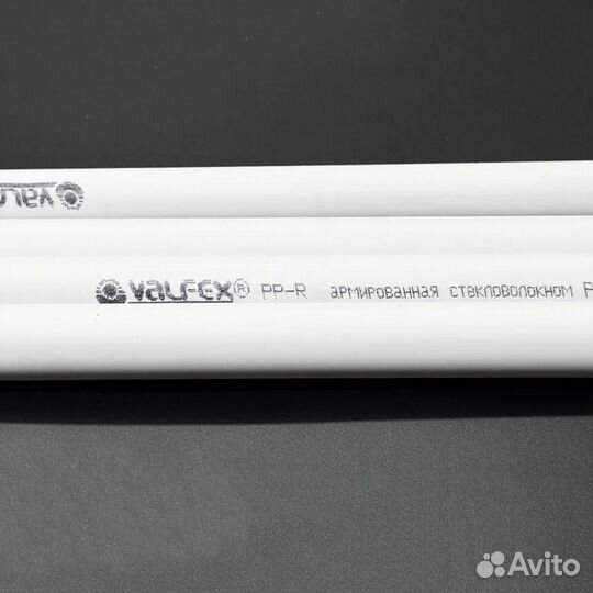 Труба пп стекловолокно PN25 valfex SDR6 Ф20 4 метр
