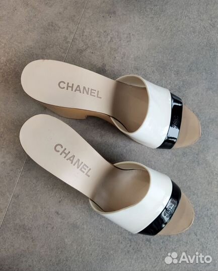 Сабо клоги Chanel, 38C