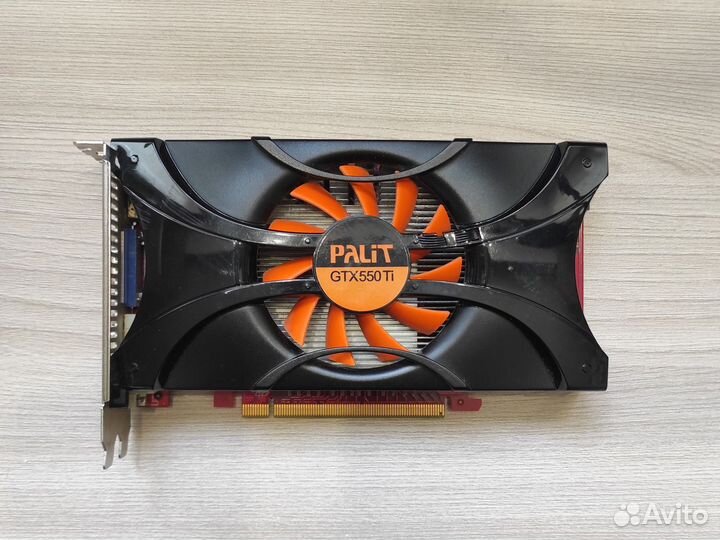 Видеокарта GTX 550 ti