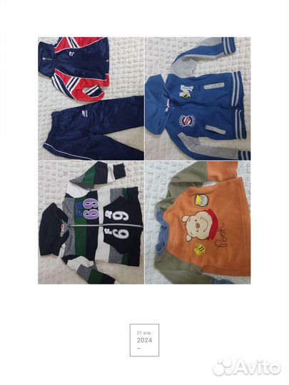 Одежда для девочки пакетом 80 86 92 98