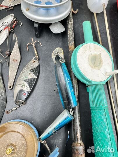 Рыболовные снасти СССР Блесна удочки катушки