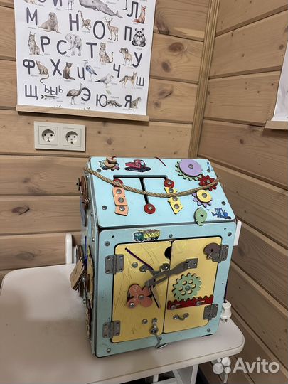 Бизиборд домик большой