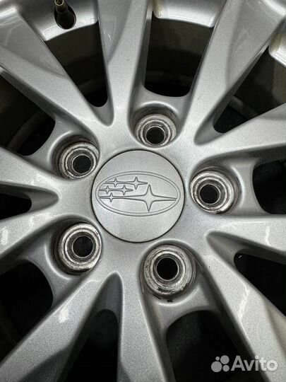 Комплект дисков Subaru 5х100 R15 IN48 6J