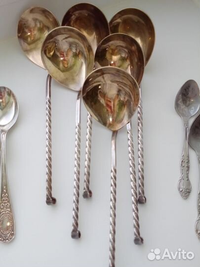 Ложки и нож СССР