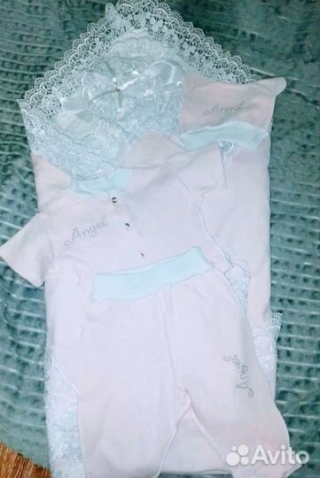 Конверт на выписку летний для девочки