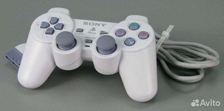 PlayStation 1 джойстик, карта памяти, AV кабель