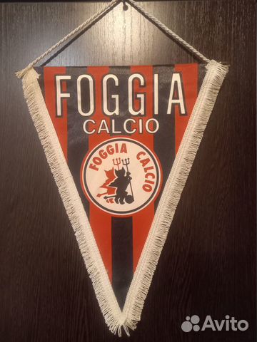 Футбольный вымпел. Фоджа (Италия). 1992
