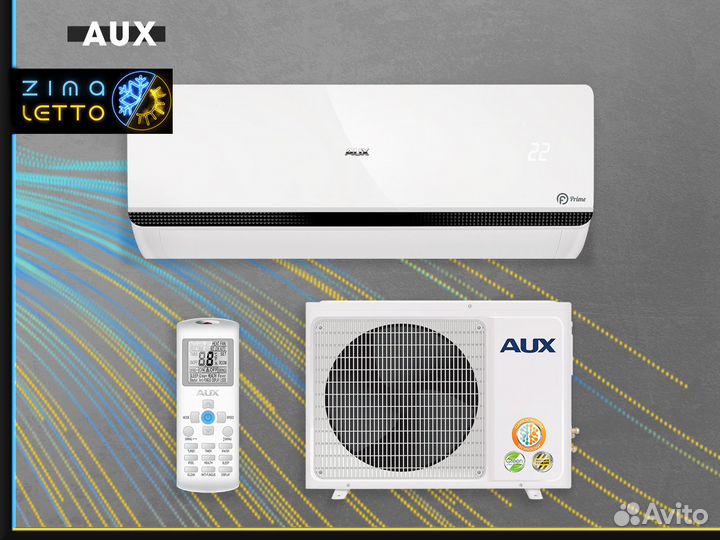 Сплит-система AUX ASW-H12A4/FP-R1, белый