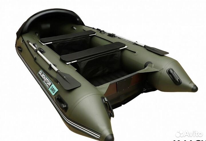 Моторная лодка пвх gladiator E380PRO tobolsk
