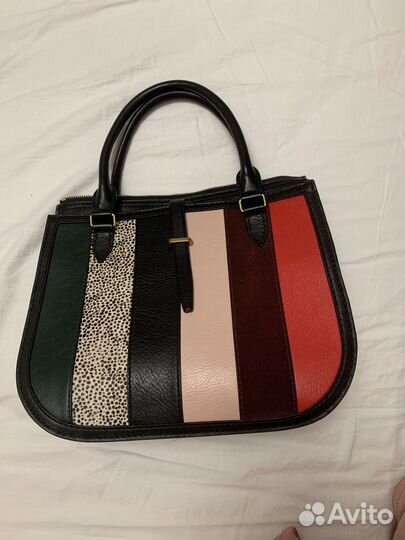 Сумка натуральная кожа оригинальная Fossil