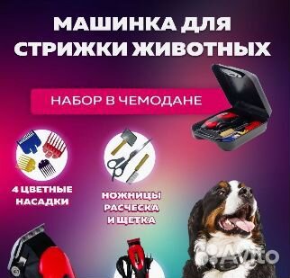 Для стрижки животных новый набор