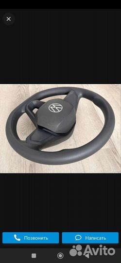 Руль volkswagen polo седан 2021