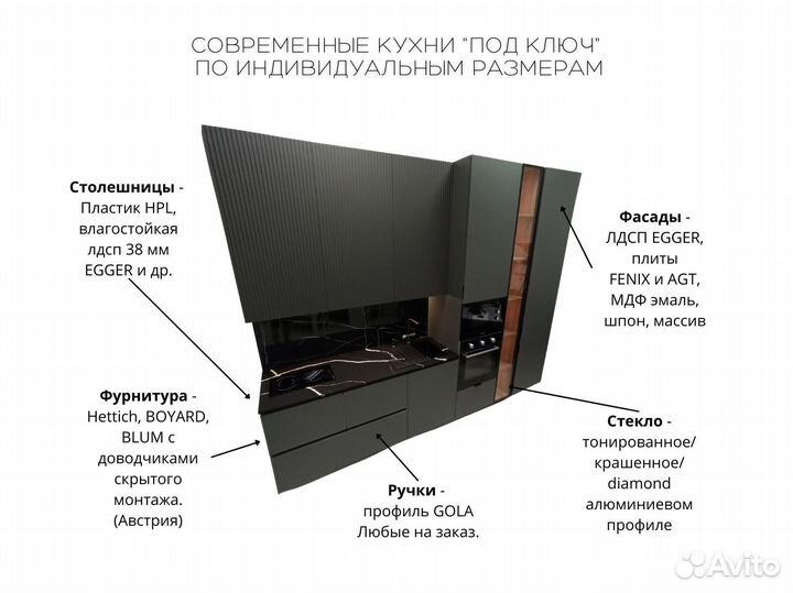 Кухня от производителя на заказ