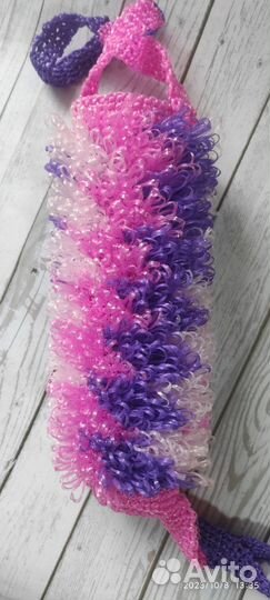 Мочалка ручной работы