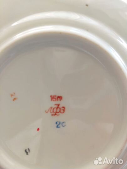 Остатки чайных сервизов СССР